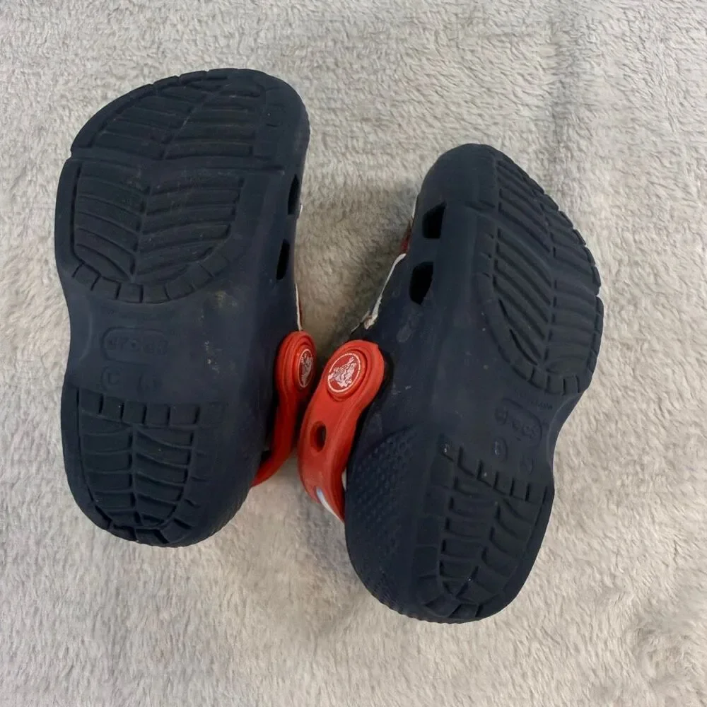Crocs Fun Lab Avengers Patch Clog Sandals Size 5C